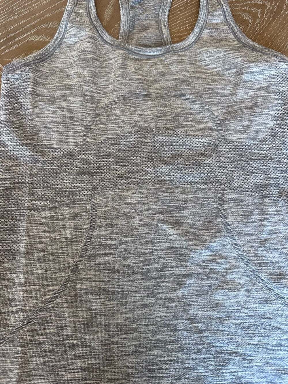 Lululemon Swiftly Tech Racerback Tank Top in Heathered Slate Grey - Picture 2 of 6